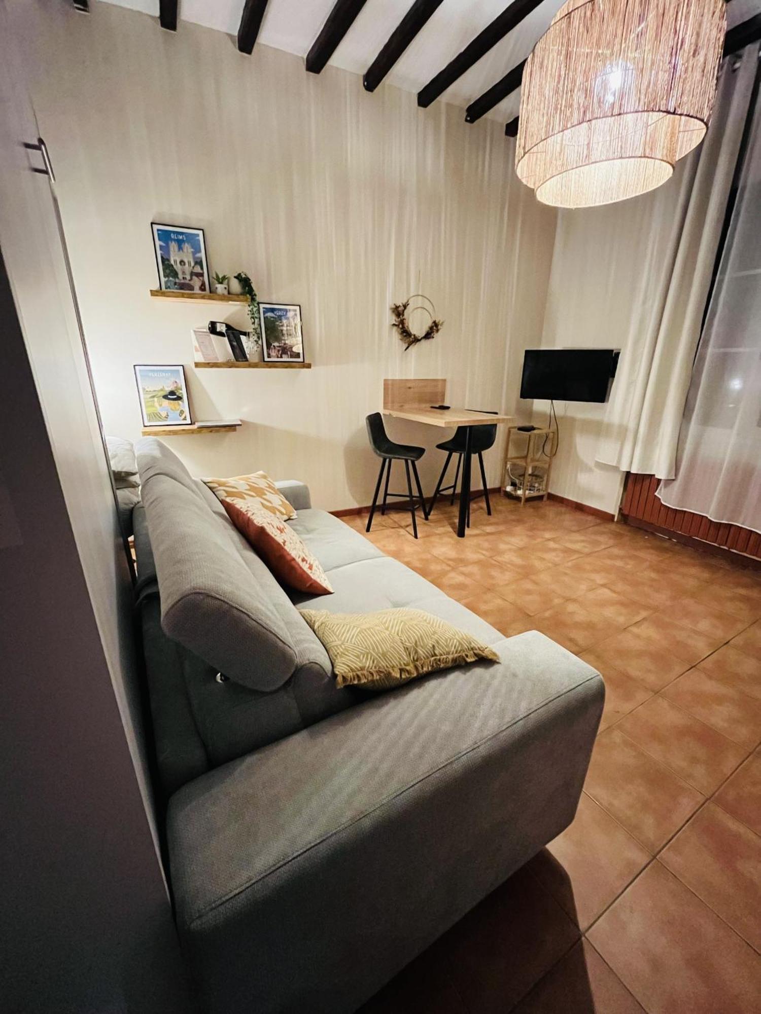 Logement, Plein Centre Du Village De Verzy Bagian luar foto